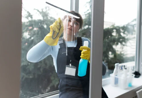 Nettoyage de vitres intérieures et extérieures à Radepont